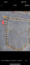 Levi's李維斯冬暖系列男士502標準版型復古休閑牛仔褲 中藍色 31 (32) 曬單實(shí)拍圖