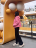 波司登（BOSIDENG）2025新款輕薄羽絨服女短款90絨連帽菱格保暖防風(fēng)外套B250135316 子黛粉1738 S 160/84A 體重約110-125斤 曬單實拍圖
