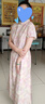 布符（Cloth Fu）布符2025年夏季新品雙層擺開衩旗袍女裝修身顯瘦氣質(zhì)優(yōu)雅通勤百搭 夢幻葉影 M 曬單實(shí)拍圖