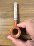 沙芬（SAVINELLI）手工煙斗石楠木巖石311進口實木過濾芯P465煙嘴裝散絲斗男士禮品 P465LNA-106（小號斗） 曬單實拍圖