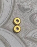 火玫瑰18K算盤珠散珠隔片手工diy手鏈項鏈手串隔珠配件金珠輪胎珠墊片珠 外徑6mm厚2.0孔2 買一送一 曬單實拍圖