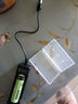 久霸耐用進(jìn)口電芯大容量3.7v鋰離子18650充電電池話(huà)筒玩具手電筒頭燈 尖頭1節+單槽充電器【3600毫安】 曬單實(shí)拍圖