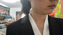 伯德小姐白色襯衫v領(lǐng)職業(yè)裝女西裝內搭上衣正裝面試通勤日常上班雪紡襯衣 曬單實(shí)拍圖