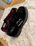 馬丁（DR.MARTENS）Vegan 8065女夏季舒適百搭鉚釘絲絨女瑪麗珍鞋 黑色 37 曬單實拍圖