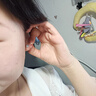 兩世歡s999純銀可愛耳釘女新款小眾設計感不對稱足銀耳環(huán)小巧養(yǎng)耳耳飾女 兔子與櫻花耳釘一對 曬單實拍圖