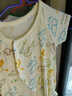 Aengbay昂貝 莫代爾嬰兒連體衣夏天薄款新生兒衣服哈衣爬爬服寶寶睡衣 動(dòng)物樂(lè)園 73cm 曬單實(shí)拍圖