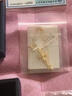 黛若足金999鈴蘭花腳鏈黃金轉(zhuǎn)運(yùn)珠腳脖子O字素鏈高級(jí)感送女友生日禮物 黃金足金腳鏈(約1.87g) 曬單實(shí)拍圖
