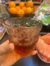 冰川紋玻璃杯時(shí)尚潮流ins風(fēng)果汁杯酒杯水杯 矮款冰川杯 1只裝 曬單實(shí)拍圖