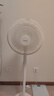 美的電風(fēng)扇家用落地扇臺式立式兩用三葉設計輕音節能宿舍臥室搖頭電扇 FSA25UB白色 曬單實(shí)拍圖