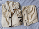 古今（GUJIN）【帶胸墊】夏季25新品云感睡衣女卡通甜美家居服睡褲短袖仿棉套裝 曬單實(shí)拍圖