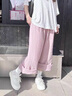 百麗（Belle）可兩穿板鞋女2025秋季新款可愛蝴蝶結(jié)厚底增高休閑鞋B2629CM5 米白色 37 (235mm) 曬單實拍圖