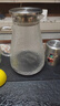 青蘋果冷水壺涼水壺硼硅耐熱玻璃冷熱水壺嘟嘟壺1.8L大容量家用飯店通用 曬單實(shí)拍圖