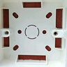 安達(dá)通 86型明裝開關(guān)底盒  PVC阻燃接線盒加厚開關(guān)線盒電工通用電線盒  阻燃加厚（5只） 曬單實(shí)拍圖