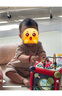 nest designs嬰兒竹麗爾短袖連體衣爬服和尚春夏新生兒寶寶包屁衣 暖香褐 73cm （建議66-75cm） 曬單實(shí)拍圖