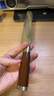 十八子作精美刻紋圖案刀具 飛霞流年菜刀多用刀SL2369-C【精美禮盒裝】 曬單實(shí)拍圖