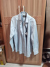 雅戈爾（YOUNGOR）長(cháng)袖襯衫男免燙DP襯衫平整柔軟細膩舒適透氣抗皺商場(chǎng)同款 藍色提花YLTP115504HBA 41 曬單實(shí)拍圖