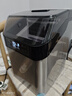 新飛制冰機商用小型全自動臺式迷你全自動冰塊機實心方塊冰制作機器家用擺攤奶茶店便利店家用制冰機 【銀24冰格】日產(chǎn)30KG-手動加水 曬單實拍圖