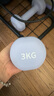 Keep 彩色浸塑啞鈴 男女家用家庭健身肌肉塑形手臂輕重量紫灰色 3kg*2 曬單實(shí)拍圖