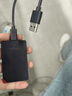 聯(lián)想thinkplus移動硬盤固態(tài) 大容量USB3.2高速PSSD移動存儲 小巧便攜讀取550MB/S US100黑色【讀速可達550MB/S】贈防震包 512G 曬單實拍圖