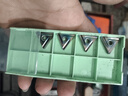 PHYLINA外圓精車清根數(shù)控刀片不銹鋼高溫合金專用TNGG1604三角形正反刀粒 正刀TNGG160402R-P 加硬（五片裝） 曬單實拍圖
