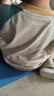 戴維貝拉（DAVE＆BELLA）男童七分褲套裝洋氣寶寶衣服兒童上衣褲子兩件套夏季新款童裝 卡其色【現貨】 90 cm（建議身高80-90cm） 曬單實(shí)拍圖