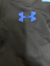 安德瑪（Under Armour）童裝春季長(cháng)袖長(cháng)褲兒童套裝男童休閑運動(dòng)服兩件套大童服裝1363290 黑藍 150 曬單實(shí)拍圖