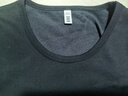 森馬（Semir）短袖t恤女短款修身圓領(lǐng)內(nèi)搭25夏涼感收腰V領(lǐng)上衣辣妹109325100006 曬單實拍圖