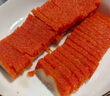 三人港希鯪魚(yú)籽6片850g袋紅色西鱗魚(yú)籽 料理網(wǎng)紅輕奢食品生鮮 曬單實(shí)拍圖