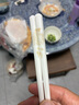 京東京造 陶瓷筷子 家用高檔景德鎮(zhèn)食品級(jí)【抗菌防霉】金枝玉葉10雙裝 曬單實(shí)拍圖