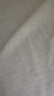羅蒙亞麻短袖t恤男夏季薄款休閑新中式v領(lǐng)半袖國(guó)風(fēng)棉麻體恤 卡其 L 曬單實(shí)拍圖