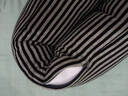 馬圖騰u型枕頭護頸枕 午休枕脖枕飛機護頸枕u形頸椎枕 黑灰條紋 曬單實(shí)拍圖