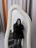 花花公子白鴨絨羽絨服男士冬季2025新款潮牌加厚防寒服保暖冬裝青少年外套 黑色 XL 曬單實拍圖