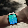 PZOZ適用蘋(píng)果手表保護殼apple iwatch s10保護套iphone watch 9/8/7/6/5秒變ultra 2金屬全包防刮防摔1 鈦金色 iWatch 4/5/6/SE 44mm 曬單實(shí)拍圖