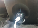 博世（BOSCH）車載充電器一拖二45w車充PD快充汽車點煙器轉換蘋果13/14超級快充 曬單實拍圖