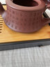千壽堂紫砂壺宜興原礦手工刻雕刻曲壺繪送長(zhǎng)輩茶具禮盒裝 手工原礦百福壺【禮盒】 曬單實(shí)拍圖