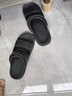 利達(dá)妮（TZLDN）男士涼拖鞋外出外穿夏季高端涼鞋沙灘防滑EVA踩屎感高級(jí)拖鞋男 曬單實(shí)拍圖