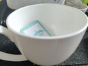 骨瓷大號(hào)早餐杯帶把純白杯子陶瓷杯有手柄水杯可印字LOGO定制 純白大號(hào)早餐杯 曬單實(shí)拍圖