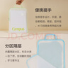 國(guó)譽(yù)（KOKUYO）CampusL型大開口科目分類袋手提袋磨砂EVA防水耐磨內(nèi)置隔層收納袋/5色套裝WSG-KUP212MX 曬單實(shí)拍圖