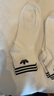阿迪達斯 （adidas）Originals三葉草2024年男女ORI TREF ANK 3P襪子 JL7667 M 曬單實(shí)拍圖
