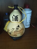 舒佩酒葫蘆裝酒掛件仿古風(fēng)隨身酒壺葫蘆天然葫蘆水杯酒瓶擺件 1ml 太白醉酒葫蘆 1-1.5斤裝 曬單實(shí)拍圖