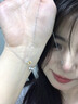 阿黛麗天然黃水晶寶石吊墜女款鑲嵌S925項(xiàng)鏈頸飾愛心小熊七夕情人節(jié)禮物 曬單實(shí)拍圖