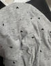 心楠月子服睡衣薄款哺乳家居服帶胸墊四季薄款產(chǎn)前后產(chǎn)婦孕婦喂奶睡衣 灰色愛(ài)心哺乳睡衣【贈發(fā)帶】 XL【建議體重125-145斤】 曬單實(shí)拍圖