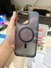 邦克仕（Benks）【自帶拍照按鍵】適用蘋果16 ProMax手機(jī)保護(hù)殼 iPhone16proMax防摔磁吸殼輕砂全包保護(hù)套 黑色 曬單實(shí)拍圖