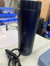 米家小米電熱水杯加熱杯熱水壺 保溫燒水杯 350ml迷你便攜式旅行出差 智能恒溫 316L不銹鋼內膽 藏藍色 曬單實拍圖