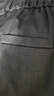 皮爾卡丹（pierre cardin）2025年夏季新款范斜門襟小西裝馬甲高腰闊腿西裝褲女時尚兩件套裝 灰色兩件套 L 曬單實拍圖