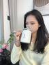 XKJ【德國】早餐杯帶蓋勺不銹鋼杯子女生專用馬克杯麥片水咖啡杯茶杯 【抗菌加厚-保溫保冷】白-500ML（送折疊勺） 曬單實拍圖