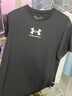 安德瑪（Under Armour）兒童春夏短袖男女童休閑戶外寬松印花圓領(lǐng)短T童裝短上衣252320305 黑色 150 曬單實(shí)拍圖