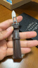 飛亞達(dá)（FIYTA）原裝真皮手表帶男女蝴蝶扣攝影師GA860012機(jī)械黑色表鏈20mm 棕色棕線+蝴蝶扣金色 16mm 曬單實(shí)拍圖