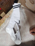 卡爾美（KELME）兒童長(zhǎng)筒足球襪防滑毛巾底專業(yè)比賽訓(xùn)練運(yùn)動(dòng)高筒襪子 白色  曬單實(shí)拍圖