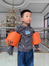 JCZS兒童游泳手臂圈浮袖套小孩寶寶水袖漂充氣氣囊成人救生圈游泳裝備 【2025加厚新款】橘色 曬單實(shí)拍圖